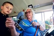 School Bus Driver Supports 2nd Grader After His Grandpa's Death