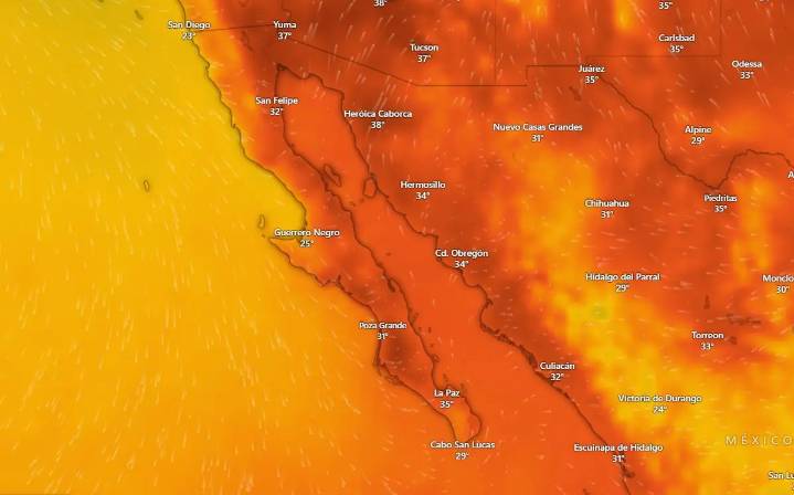 Clima en La Paz y Los Cabos, viernes 12 de septiembre de 2025
