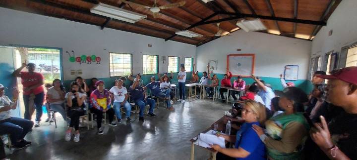 Productores de Cedeño realizan elección de consejos campesinos