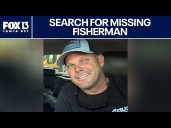 Missing Florida fisherman last seen off Anclote, friend found