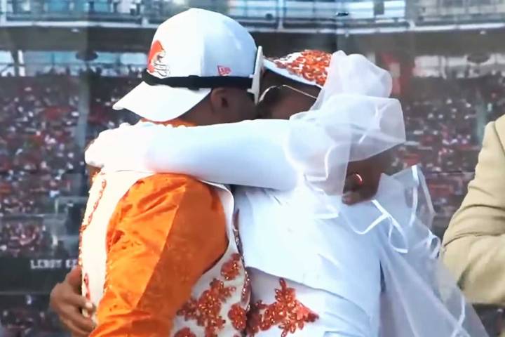 Cleveland Browns Fans, Who Met at Tailgate, Marry Outside Stadium Ahead of Home Opener