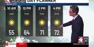 One more fall-like day before warmth and humidity return