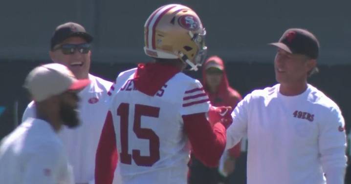San Francisco 49ers receiver Jauan Jennings returns to field for Week 1 practice