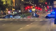 Serious rollover crash closes all lanes Michigan Avenue
