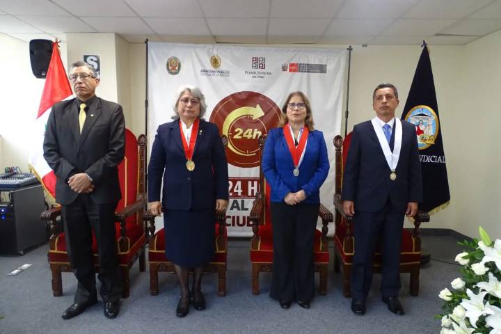 PJ: unidad piloto de flagrancia delictiva Lima Centro celebró segundo aniversario
