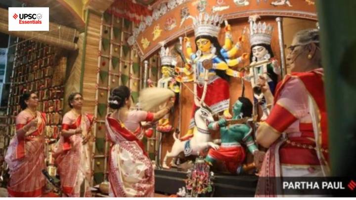 UPSC Essentials | Daily subject-wise static quiz: History and Culture MCQs on Durga Puja, UPSC, Chero Archers and more (Week 125)