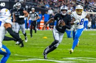 Raiders’ Geno Smith, Ashton Jeanty struggle in loss to Chargers