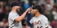 Tigers beat Guardians 4-2 to end 8-game skid and move back into tie for AL Central lead