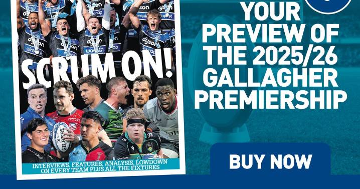 YOUR PREVIEW OF THE 2025/2026 GALLAGHER PREM IS ON SALE NOW