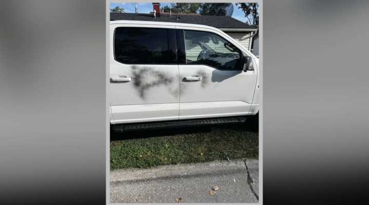 Several cars vandalized with spray paint in Taylor neighborhoods