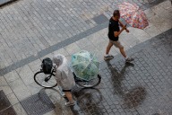 Las lluvias se concentran en La Marina y dejan 75 l/m2 en Sella en las últimas 12 horas