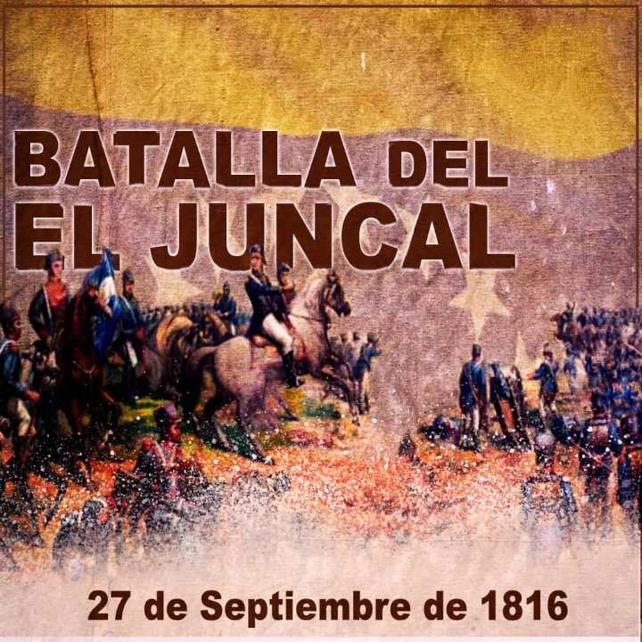 Tal día como hoy ejército patriota vence a los realistas en la batalla del Juncal