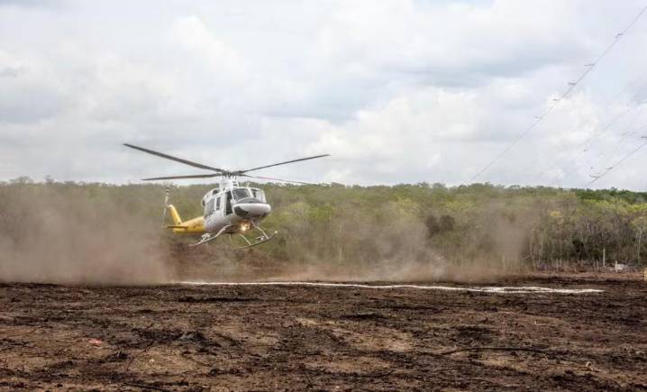 Se desploma helicóptero de la CFE en Jalisco; mueren dos personas