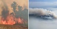 Los incendios de Pantón, O Bolo y Barreiros arrasan más de 300 hectáreas