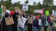 Protest against ICE operations at Naval Stations Great Lakes