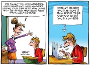 Cartoonist’s take: ‘Grammar and manners are dead’