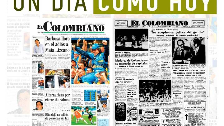 Un día como hoy 26 de septiembre
