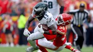 Eagles vs. Chiefs live updates: Jalen Hurts, offense struggling, kicker shines