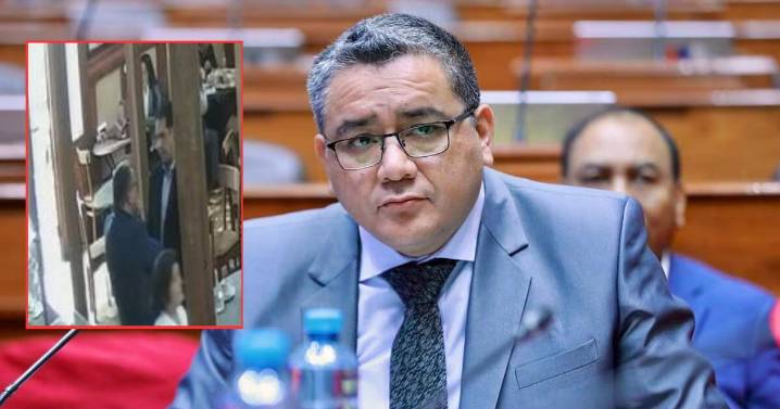 Captan a Juan José Santiváñez en reunión con abogado de Sada Goray: "Es mi amigo personal"