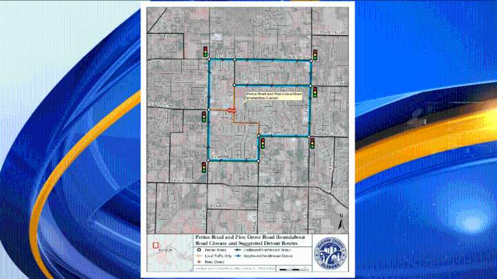 Intersection at Pettus Road set to close for construction of new roundabout