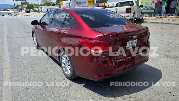 Choque Vehicular en Coahuila: Camioneta Chirey vs Chevrolet Cavalier