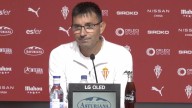 Garitano defiende sus criticados cambios y analiza la derrota: «Es preocupante y me responsabilizo. No sé si discuten mi continuidad en el Sporting»
