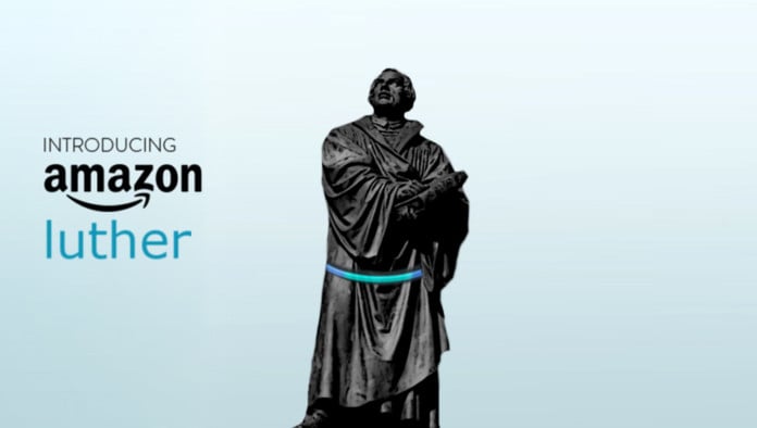 New Martin Luther-Shaped Amazon Echo Will Rudely Answer All Your Theology Questions