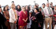 Laura Itzel Castillo recibe limpia en ceremonia indígena en el Senado
