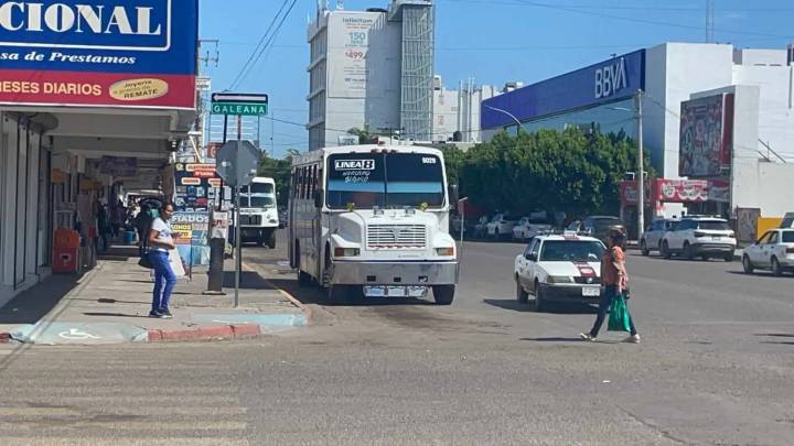 Empieza recuperación del transporte en Cajeme