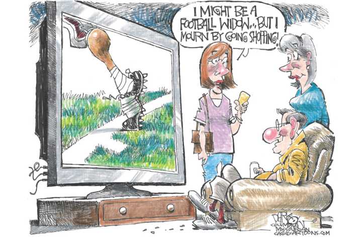 Editorial cartoon for Monday, Sept. 8, 2025