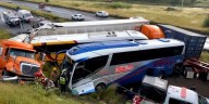 Más de 15 heridos en choque en Aguascalientes: los más graves fueron trasladados a un hospital en helicóptero l Video