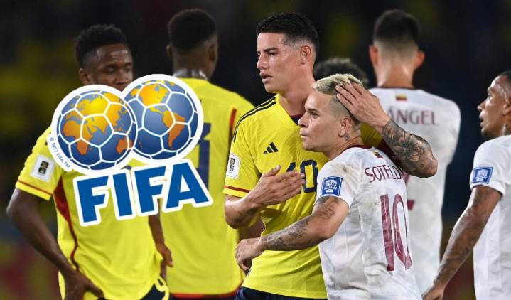 FIFA advierte a Selección Colombia serio peligro en duelo vs Venezuela