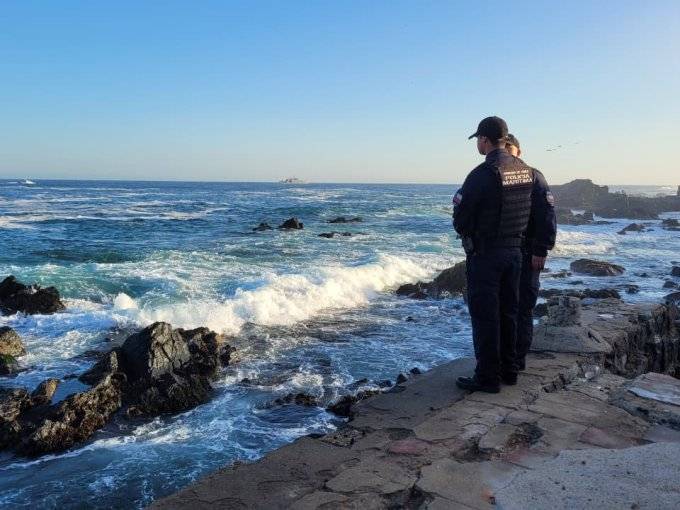 Hasta Concón amplían búsqueda aérea y marítima del adolescente desaparecido en playa Las Torpederas de Valparaíso