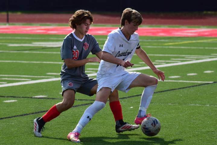 BOYS SOCCER: No. 5 Cranbrook shuts out No. 13 Divine Child in matinee battle of top D2 clubs