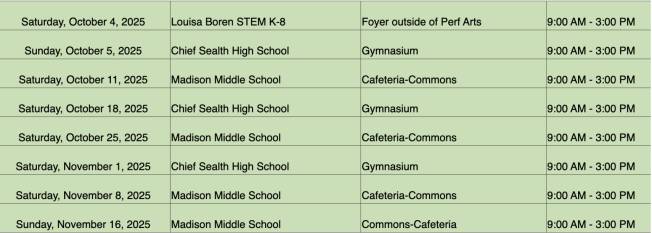 West Seattle Blog… | HEALTH: Weekend vaccination clinics at three West Seattle schools, open to all