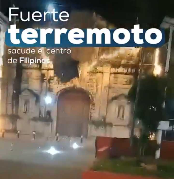 Video: Terremoto en Filipinas