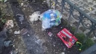 Vecinos denuncian basura en jardineras y bancas rotas en Paseo Colón