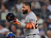 Gleiber Torres fue ovacionado en Yankee Stadium