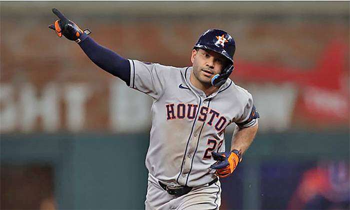 Astros dan paliza de 11-3 a Bravos de Atlanta