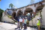 Tras años en ruinas, inicia la conservación de la parroquia de Guayanilla