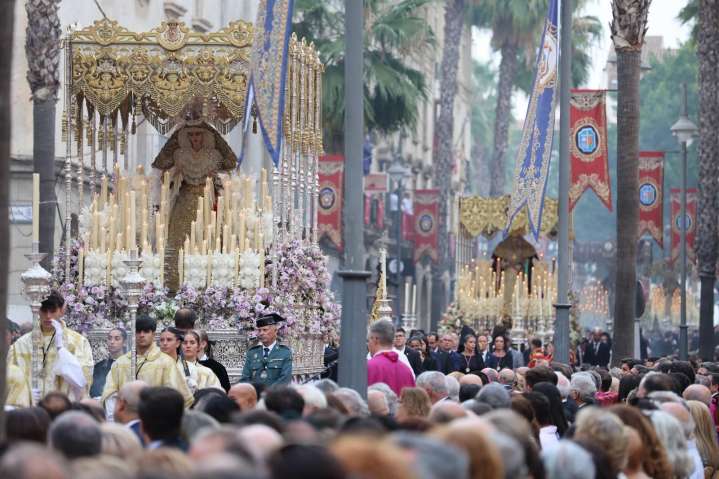 Orden de entrada en el Recorrido Oficial de las vírgenes en la Magna Mariana de Huelva