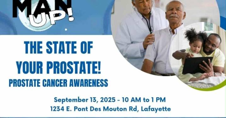 Lafayette to host free prostate cancer test, sickle cell walk/run this Saturday