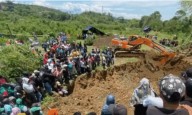 Siete mineros permanecen atrapados tras derrumbe en mina artesanal de Santander de Quilichao, Colombia