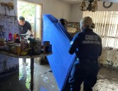 Apoya SSPE a víctimas de inundación en Casas Grandes