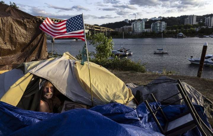 Trump could intervene if Portland doesn’t address homelessness, mayor says