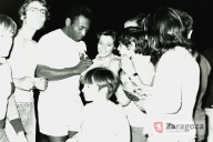 En imágenes | El 51 aniversario del partido de Pelé en La Romareda