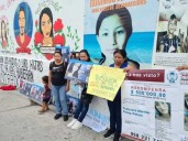 Celebran Madres Buscadoras vinculación a proceso por feminicidio de Francisca Mariner