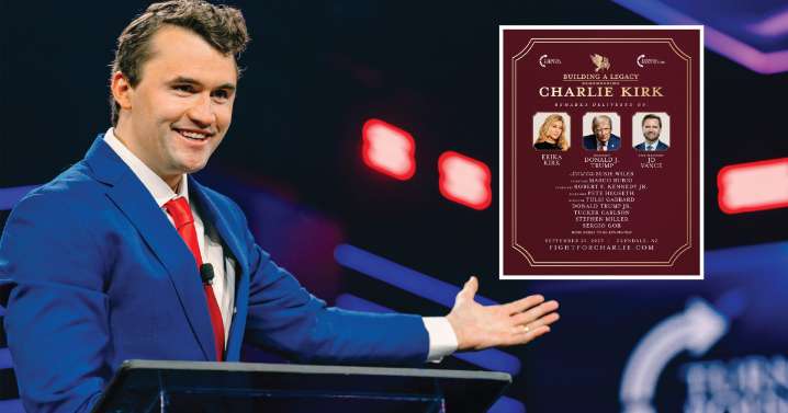 Memorial service for Charlie Kirk set for Sunday, what to know