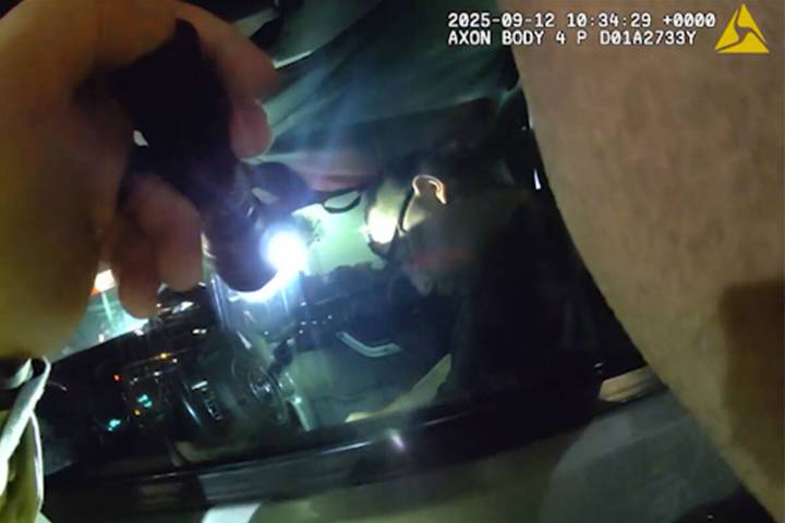 Senator DUI arrest shown with bodycam footage