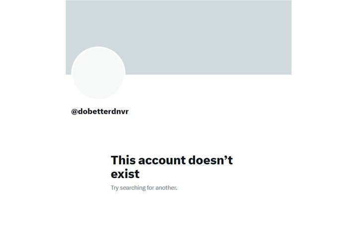Do Better Denver disappears from social media